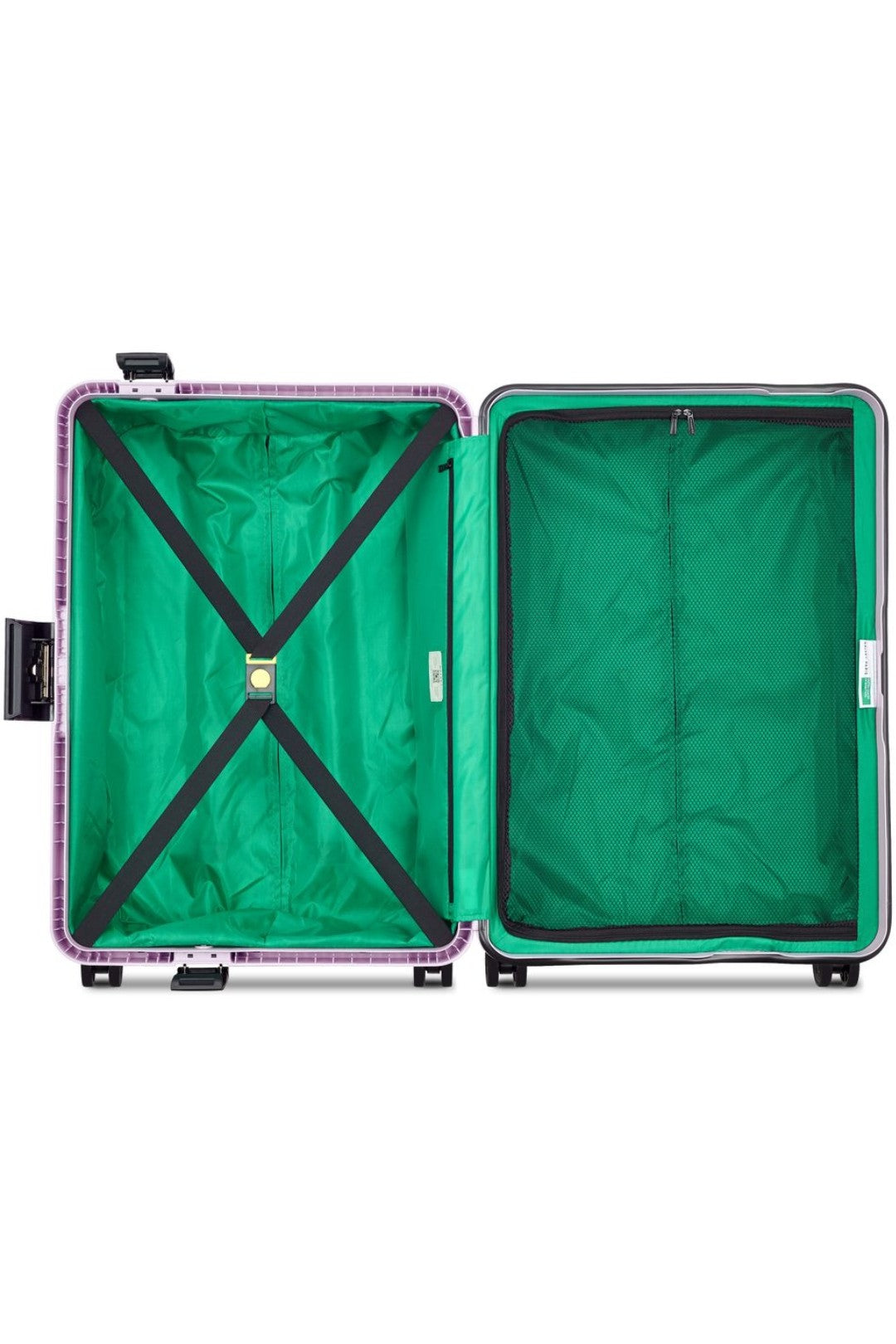 Color Block Hardside Benetton by Delsey Paris - Maleta Trolley 66 cm