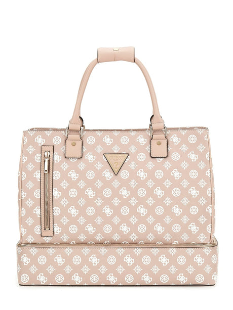 GUESS BOLSO WEEKENDER WILDER CON LOGOTIPO 4G PEONY