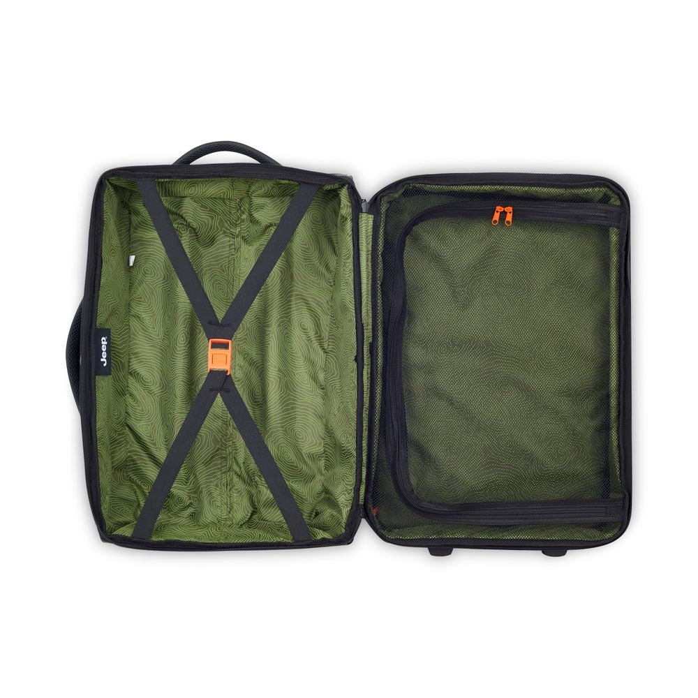 JEEP BOLSA DE VIAJE CON RUEDAS DE CABINA JS006B 55CM