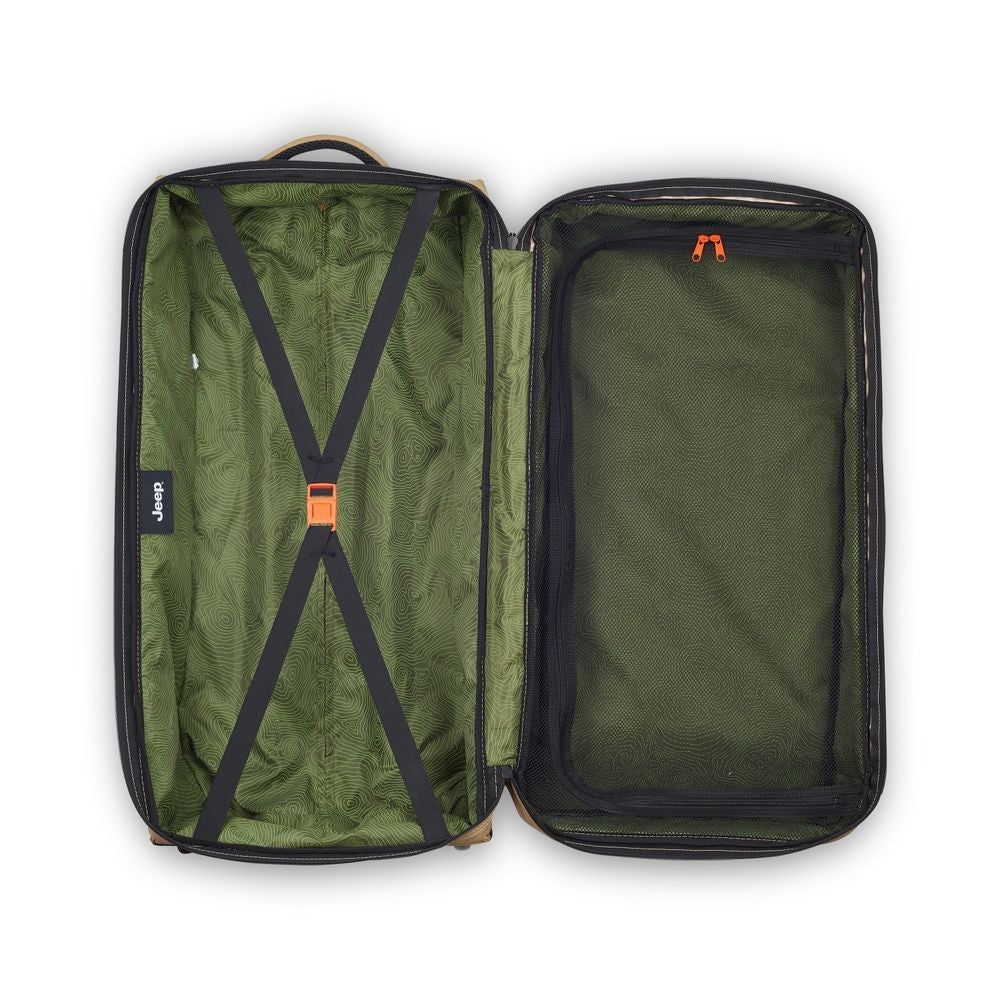 JEEP BOLSA DE VIAJE CON RUEDAS JS006B 73CM