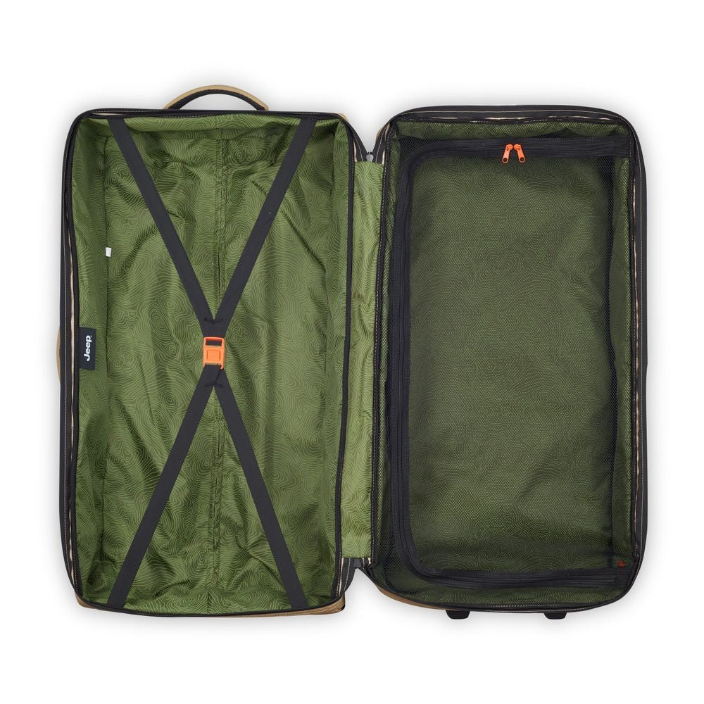 JEEP BOLSA DE VIAJE CON RUEDAS JS006B 82CM