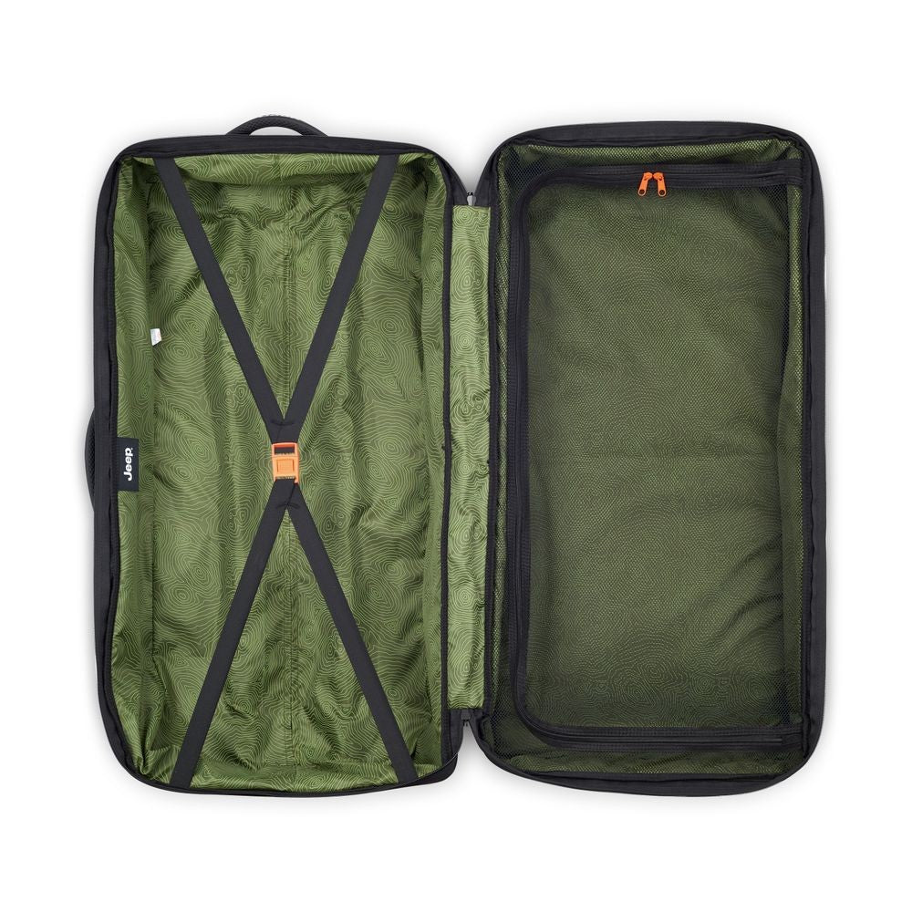 JEEP BOLSA DE VIAJE CON RUEDAS JS006B 82CM