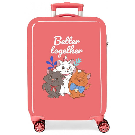 Maleta de cabina ARISTOCATS BETTER TOGETHER CORAL 55cm