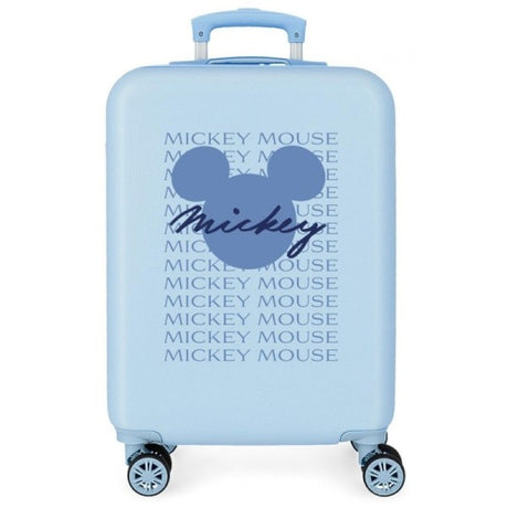 Maleta de cabina rígida  Disney Mickey signature  55 cm Azul