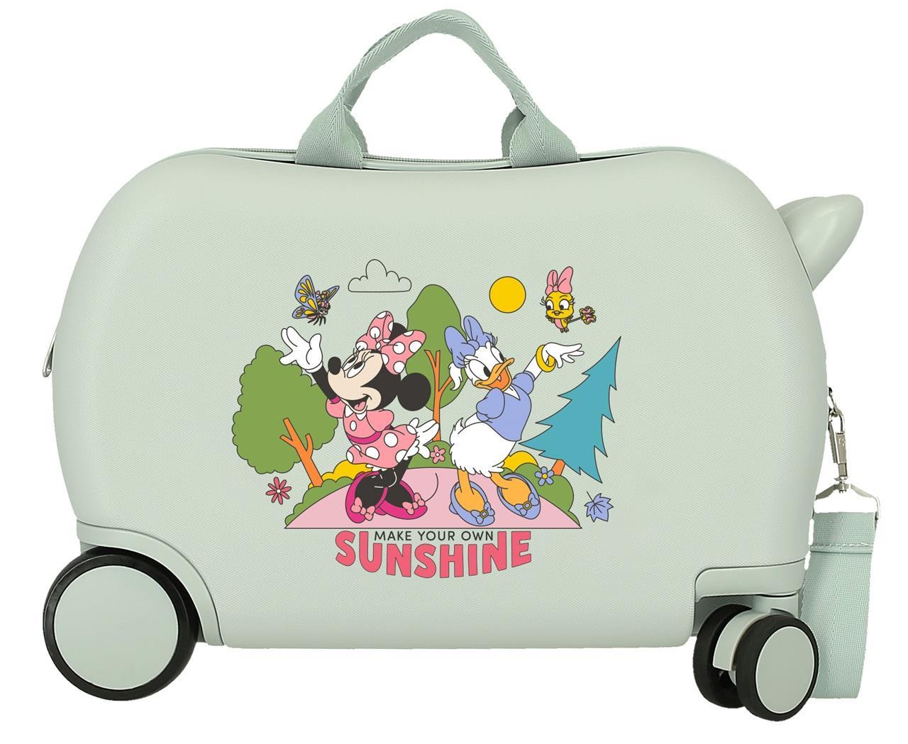 MALETA INF.ABS 4R.(2 MULTI.) 45CM. MINNIE SUNSHINE MENTA