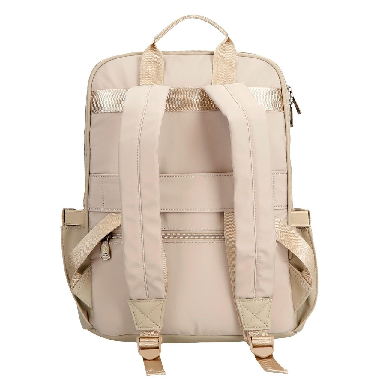 Mochila porta ordenador 15" Pepe Jeans Morgan beige