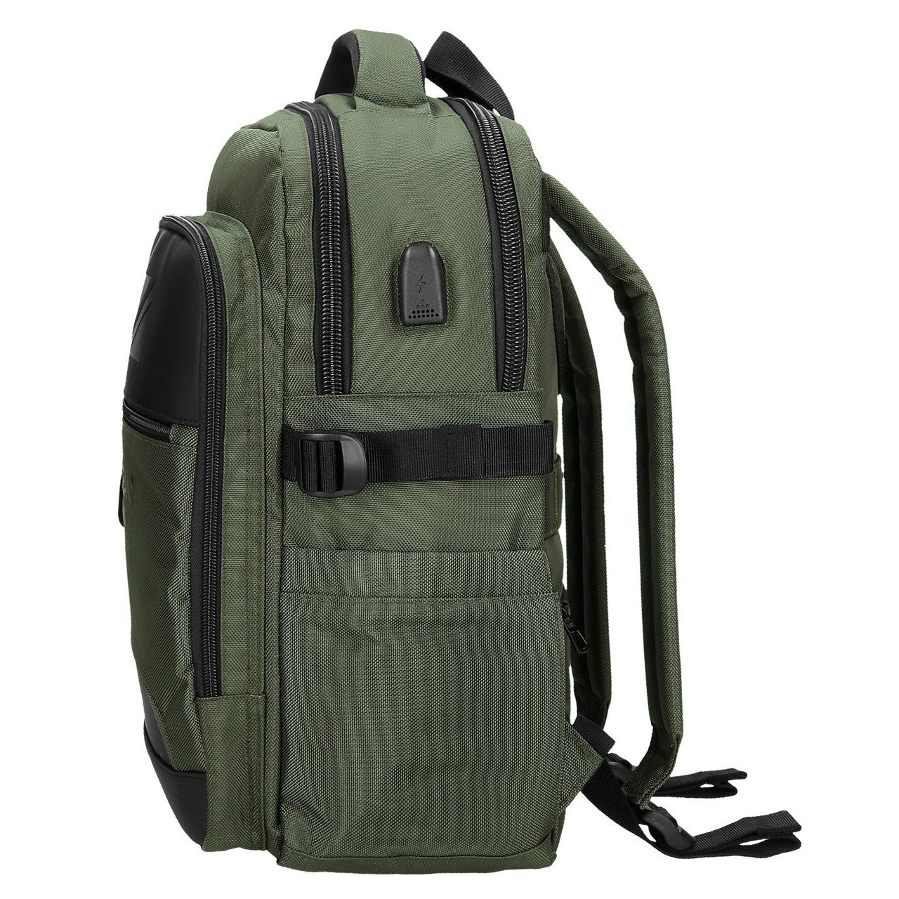 Mochila portaordenador 15,6" Pepe Jeans Bromley adaptable verde