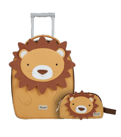 SAMSONITE Set de Trolley + Neceser Infantil LION LESTER de HAPPY SAMMIES