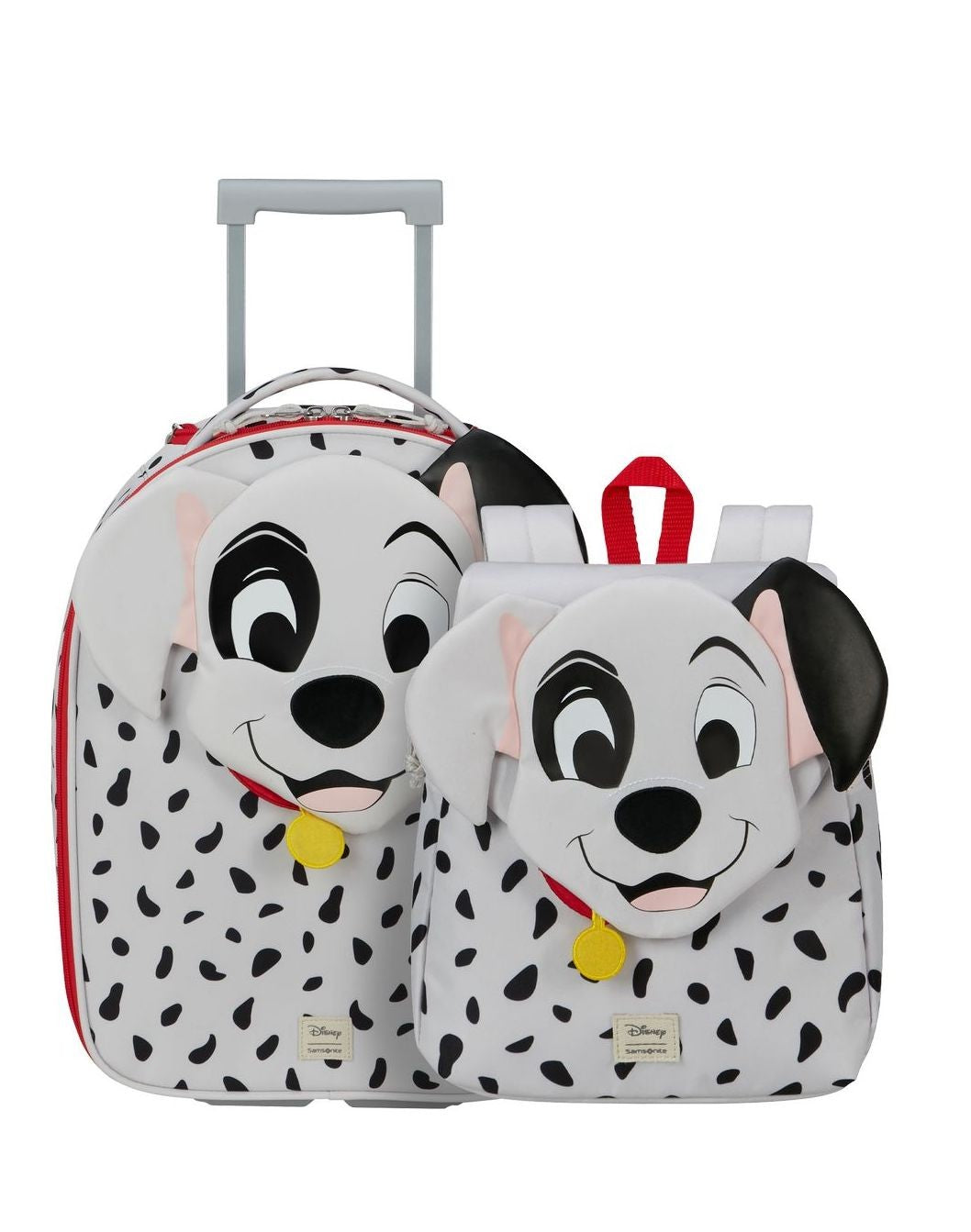 SAMSONITE SET MALETA + MOCHILA S DALMATIAN PATCH - HAPPY SAMMIES DISNEY