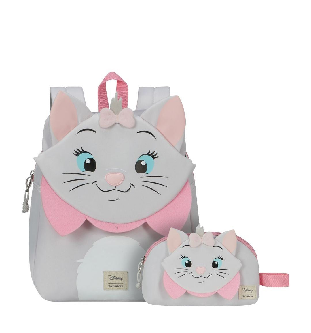 SAMSONITE SET MOCHILA S + TOILET KIT ARISTOCAT MARIE - HAPPY SAMMIES DISNEY