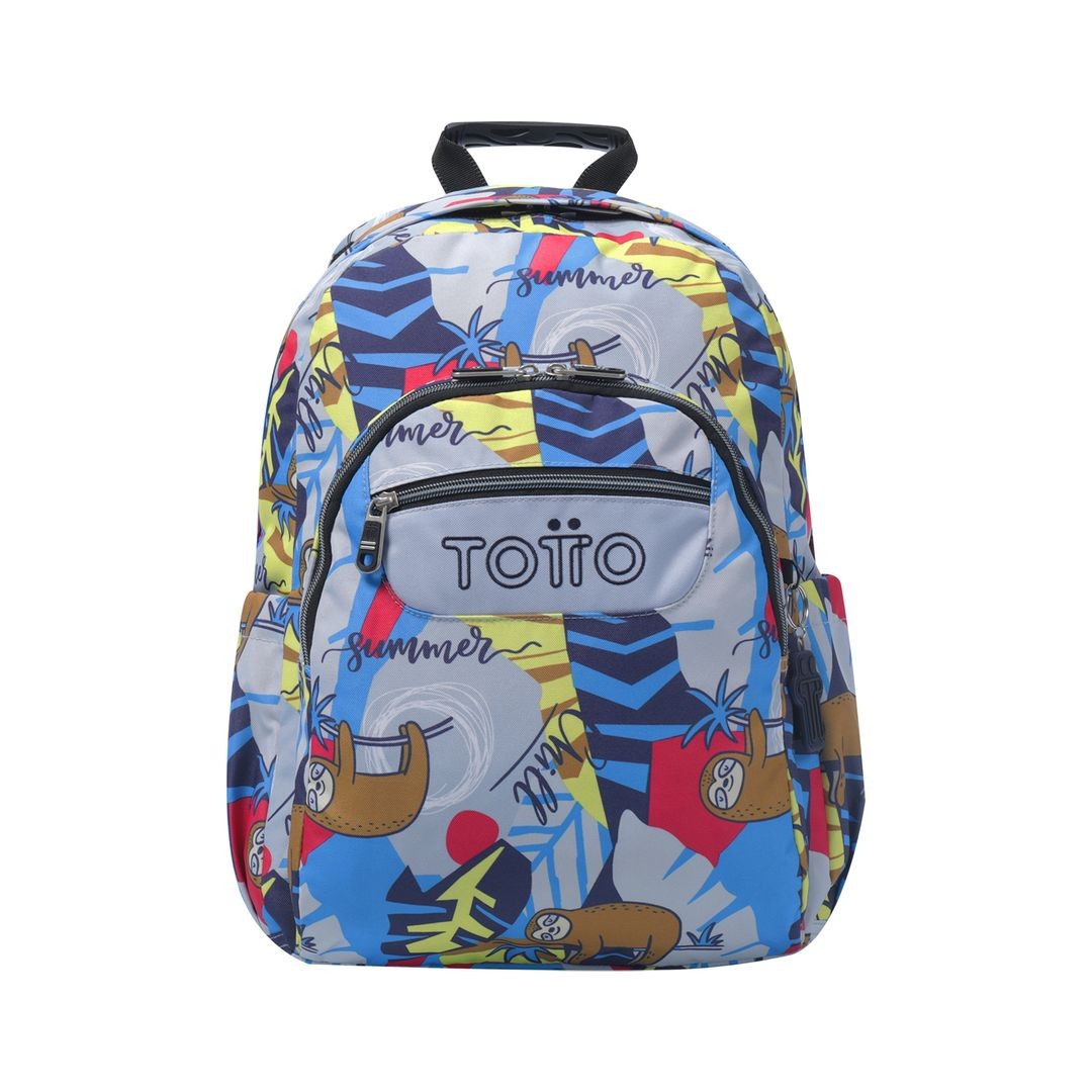 Mochila Acuareles 6R3-Estampado Rocas de TOTTO