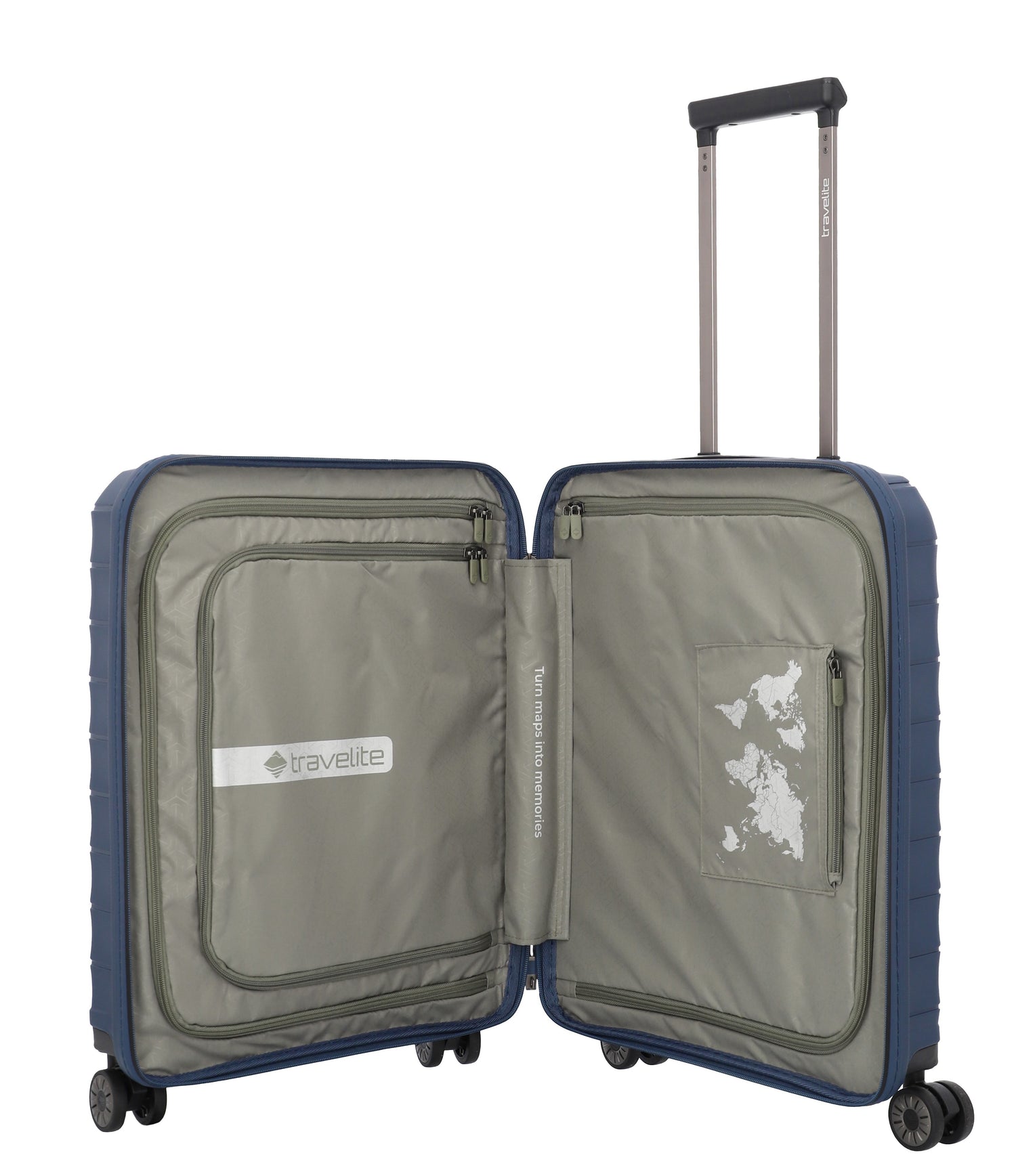 TRAVELITE MALETA DE CABINA MOOBY 55CM DE POLIPROPILENO RECICLADO