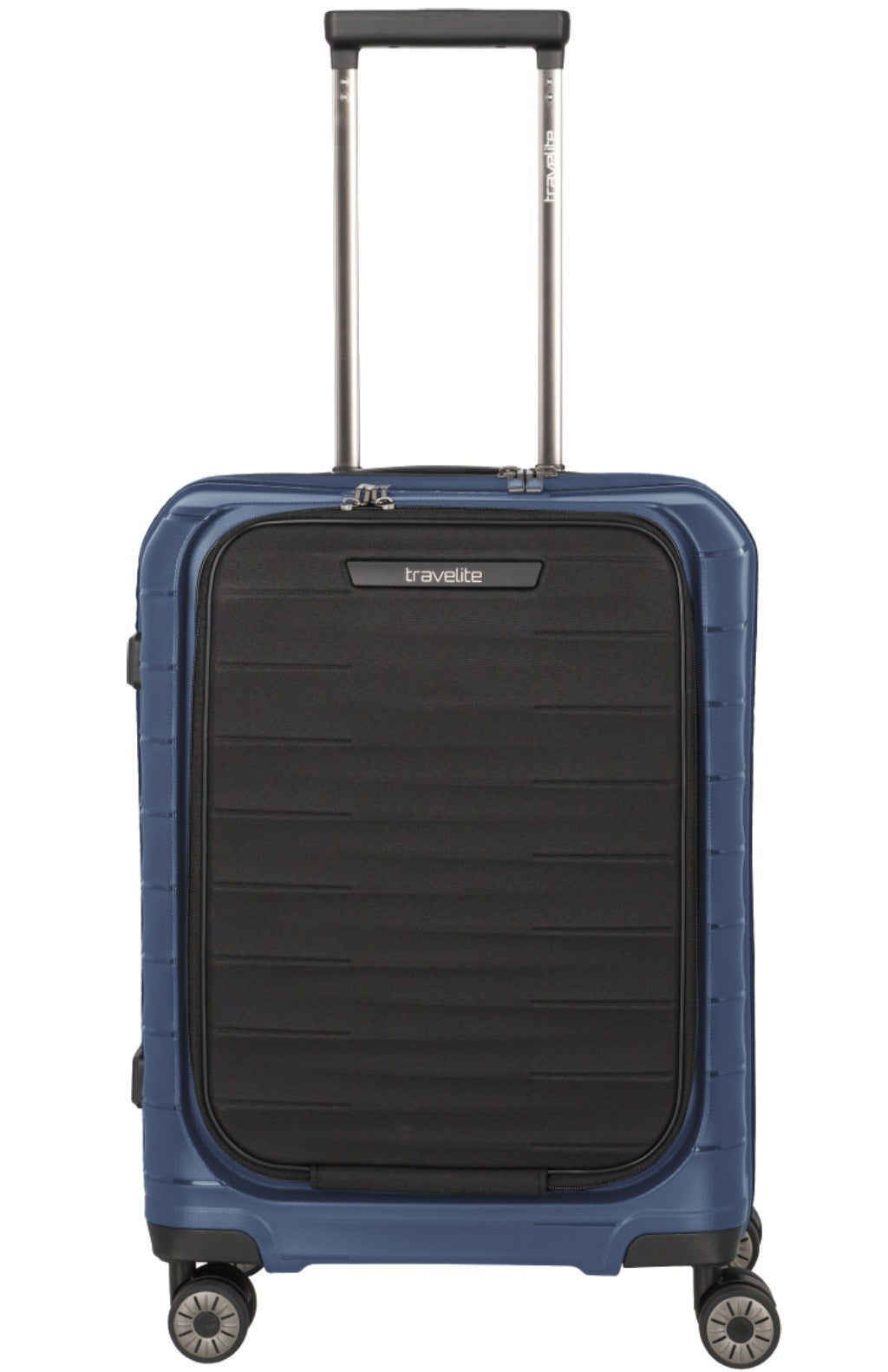 TRAVELITE MALETA DE CABINA MOOBY CON BOLSILLO FRONTAL PARA PC 55CM DE POLIPROPILENO RECICLADO