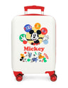 TROLLEY ABS 50 CM.4R MICKEY PEEK A BOO BLANCO