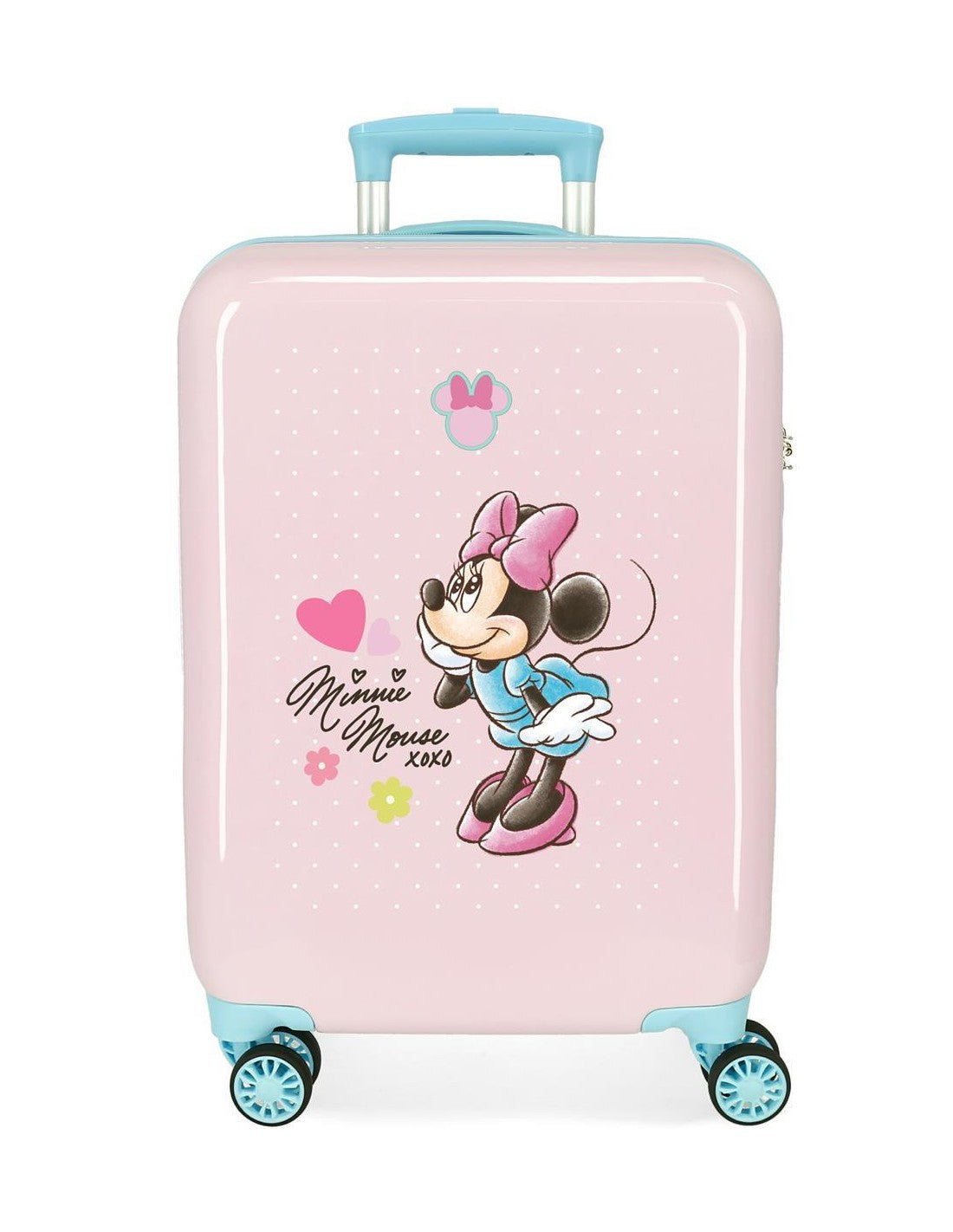 TROLLEY ABS 55CM.4R. MINNIE IMAGINE ROSA